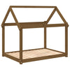 Vidaxl Dog Basket 111x80x100 cm Pine solide Honey Brown