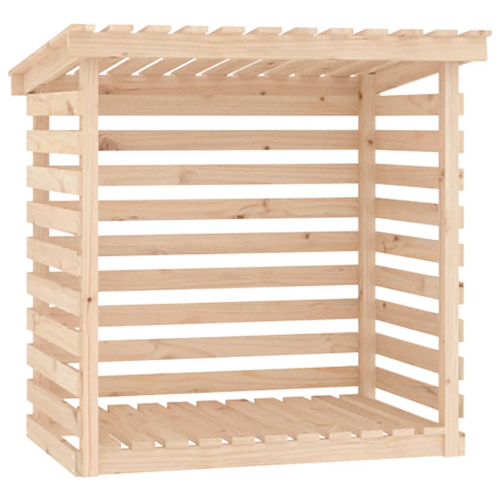 Vidaxl Fireplace Trek 108x73x108 cm Pine solide