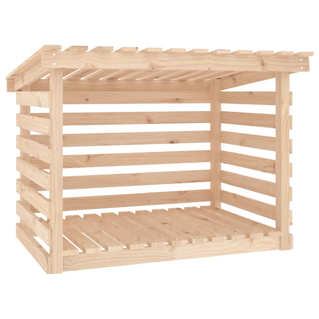 Vidaxl Fireplace Trek 108x73x79 cm Pine solide