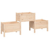 Boîte de planification Vidaxl 178.5x44x75 cm Solid Pine