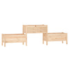 Vidaxl Planning Box 245.5x44x75 cm Pine solide
