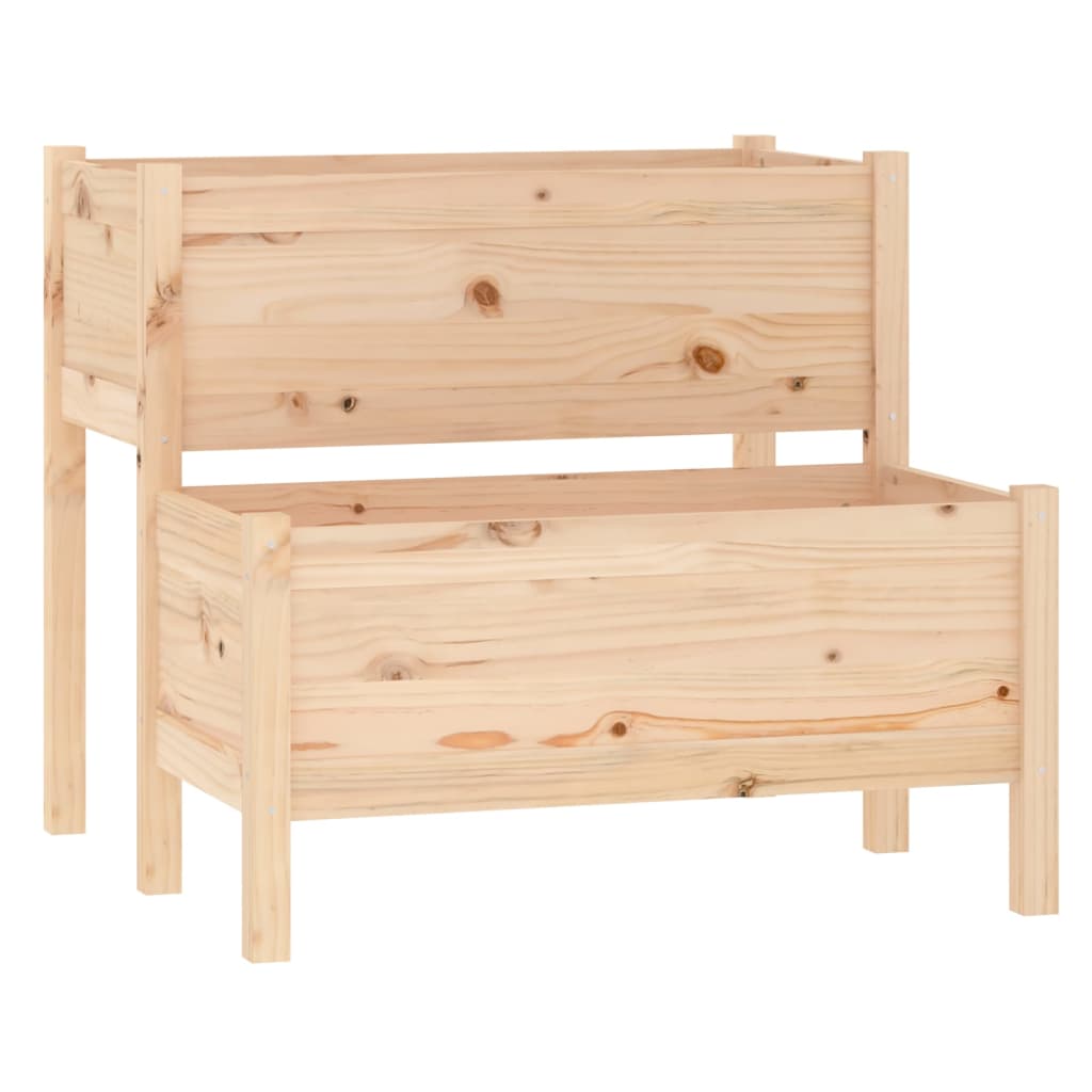 Vidaxl Planning Box 84.5x84x75 cm Pine solide