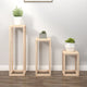 Vidaxx ensemble de 3 supports pour plantes en bois de pin massif
