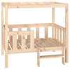 Vidaxl Dog Basket 95.5x73.5x90 cm Pine solide