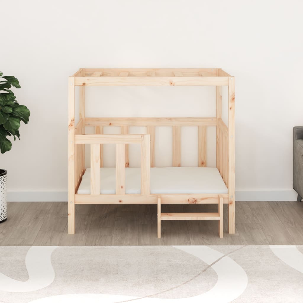 Vidaxl Dog Panier 105.5x83.5x100 cm Pine solide