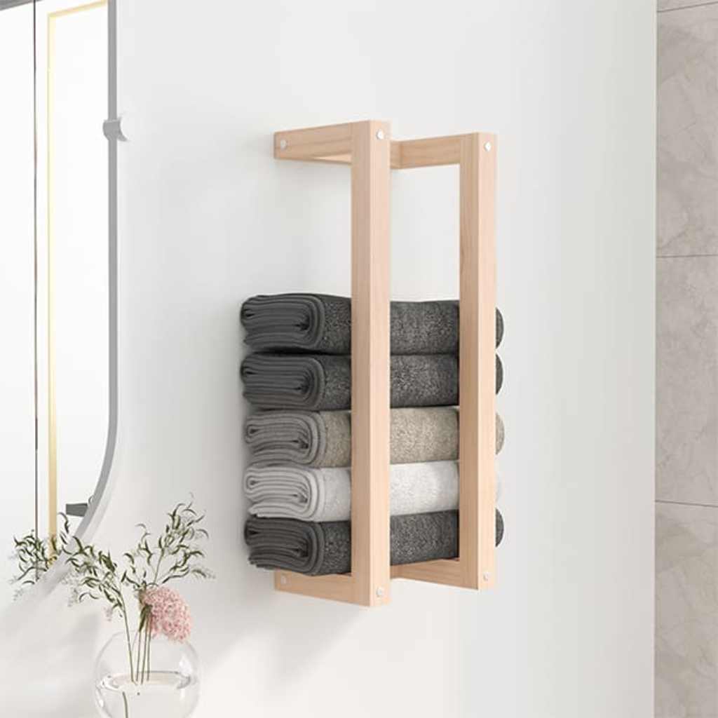 Vidaxx porte-serviettes 23x18x60 cm bois de pin massif