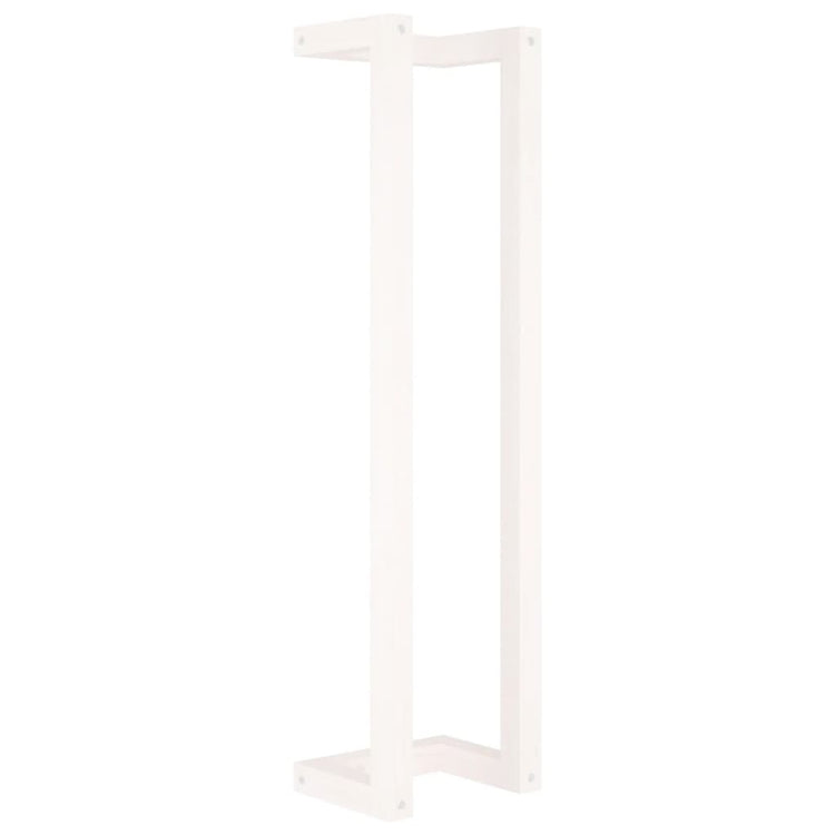 Vidaxx porte-serviettes 23x18x90 cm bois de pin massif blanc