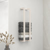 Vidaxx porte-serviettes 23x18x90 cm bois de pin massif blanc