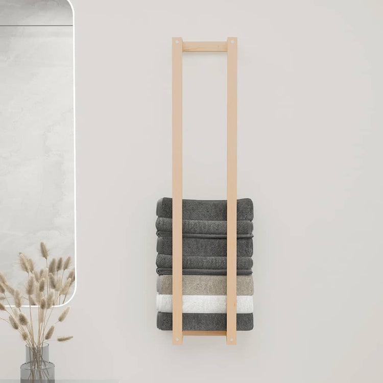 Vidaxx porte-serviettes 23x18x110 cm bois de pin massif
