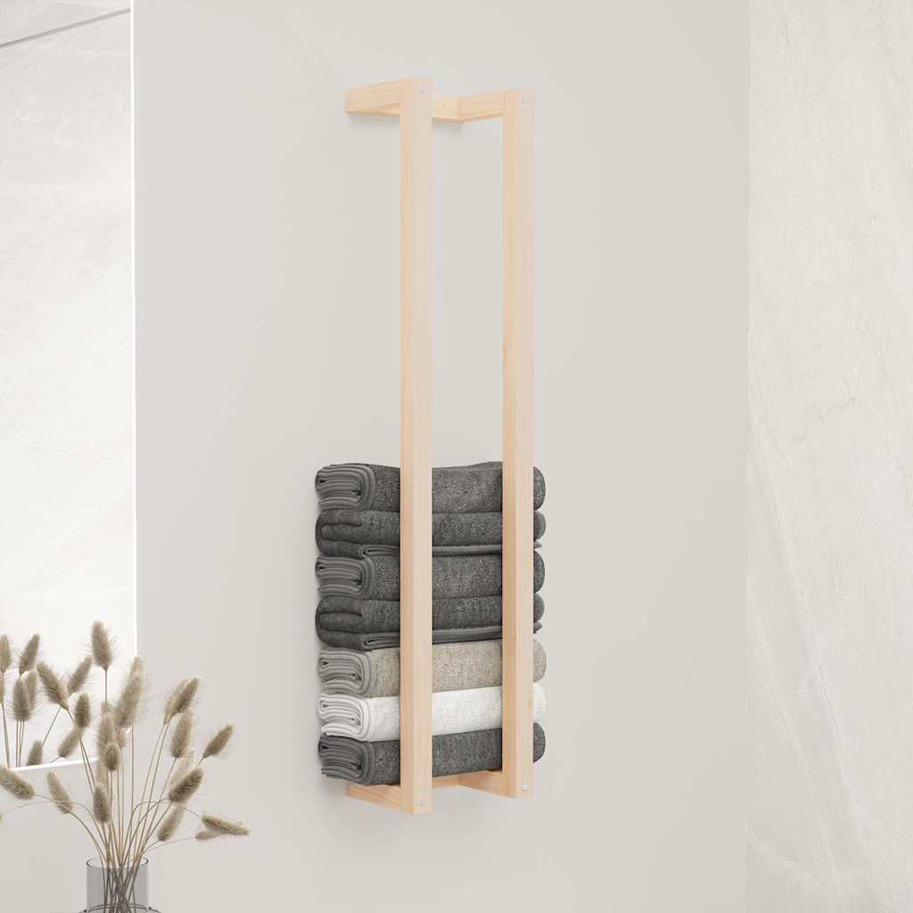 Vidaxx porte-serviettes 23x18x110 cm bois de pin massif