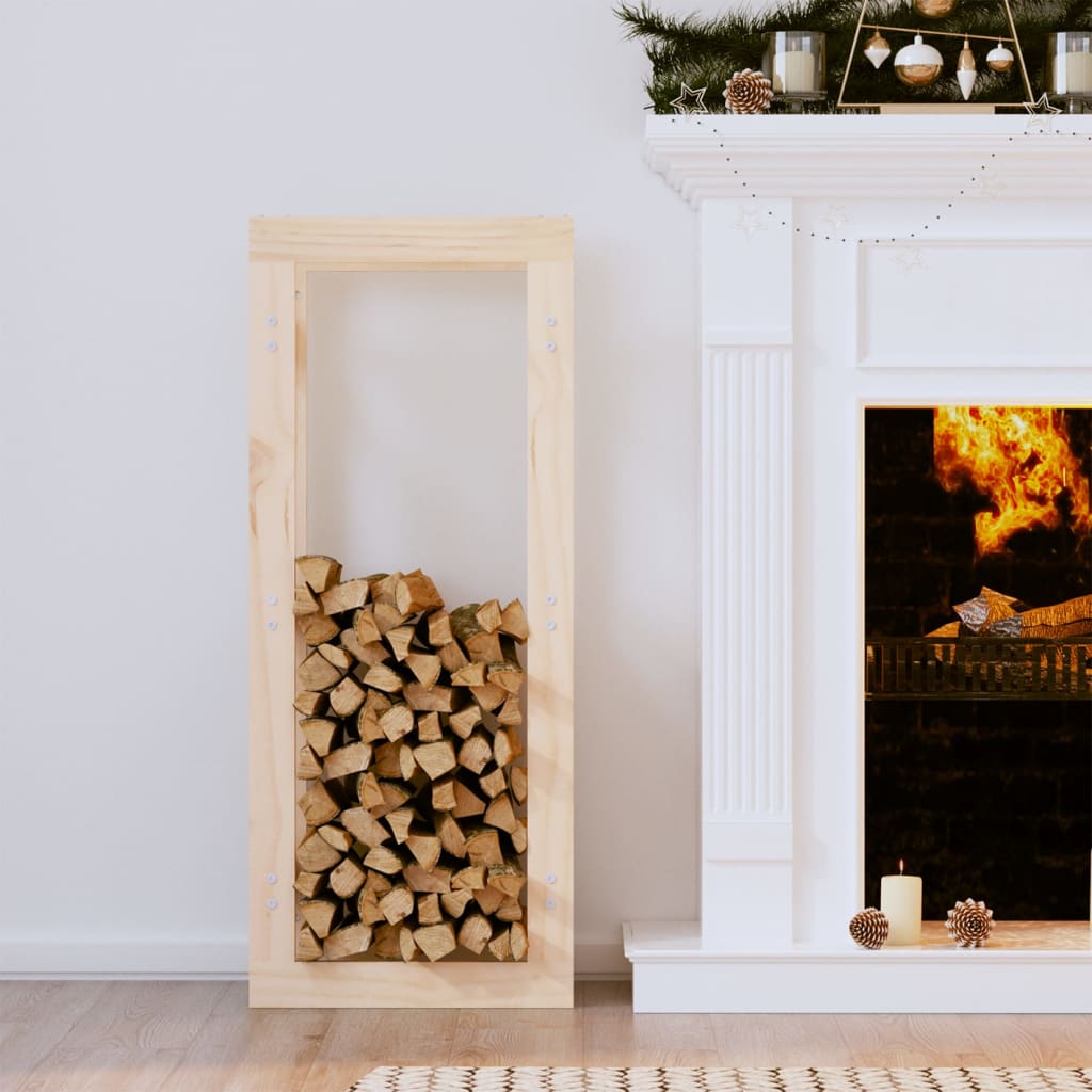 Vidaxl Fireplace Trek 41x25x100 cm Pine solide
