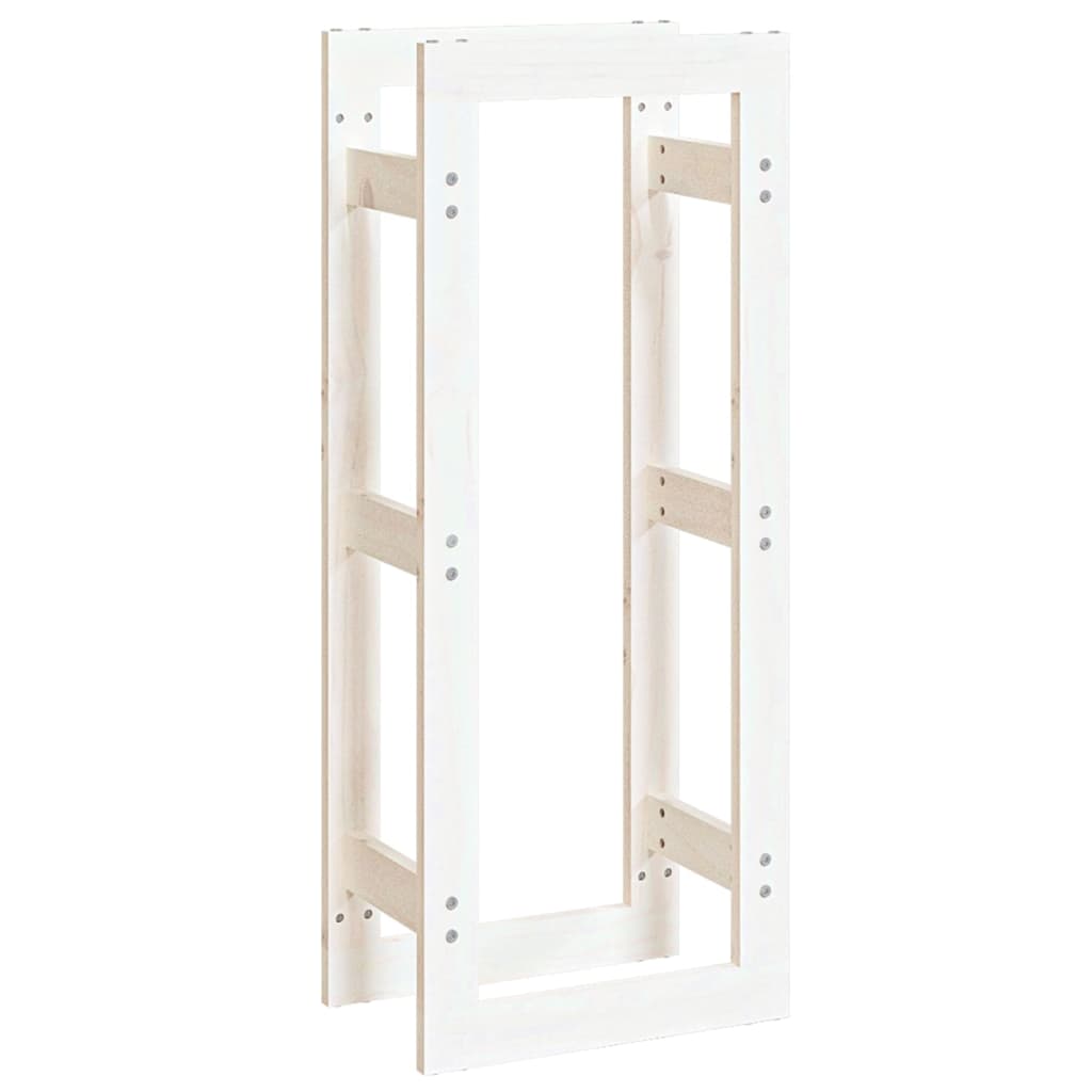 Violet de vidaxl 41x25x100 cm Pine solide blanc
