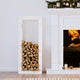 Violet de vidaxl 41x25x100 cm Pine solide blanc
