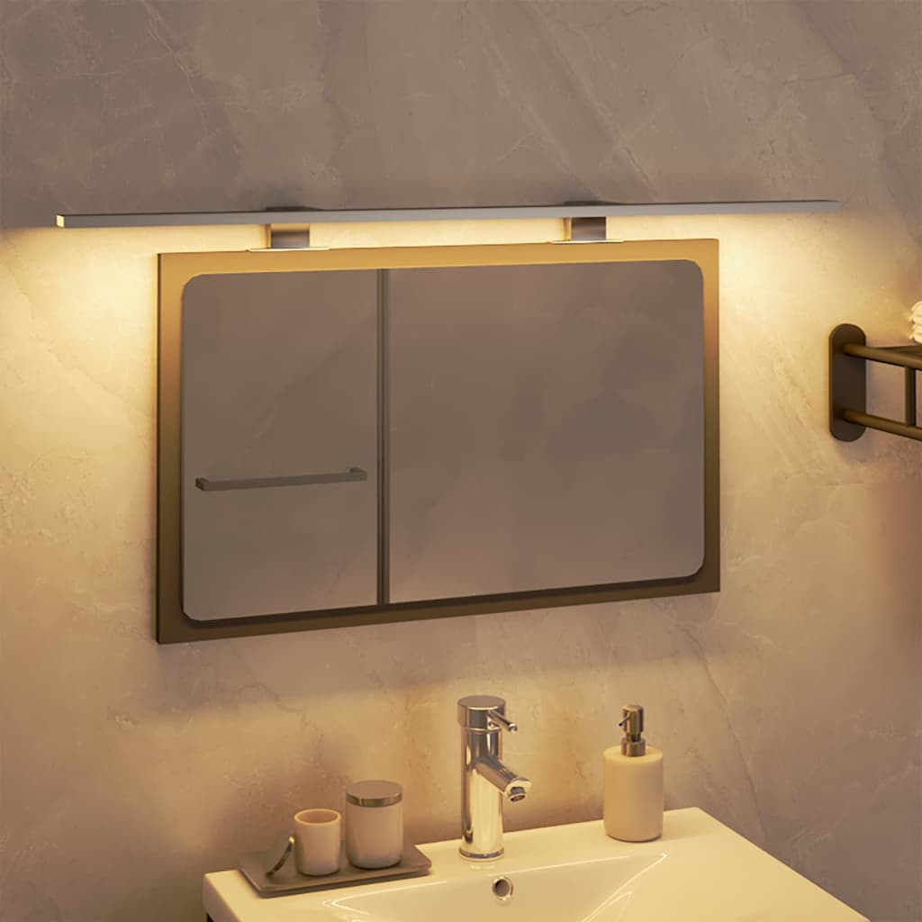 Vidaxl Mirror Lamp LED 13 W 80 cm 3000 K blanc chaud
