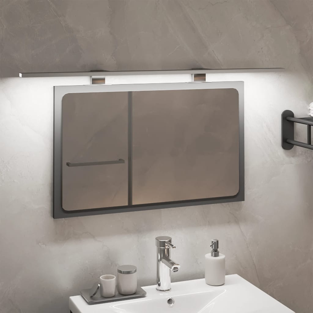 Vidaxl Mirror Lamp LED 13 W 80 cm 6000 K blanc froid blanc