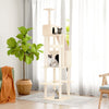 Vidaxl Cat Meubles avec Sisal Scratch Posts 201 cm -colored