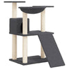 Vidaxl Cat Meubles avec Sisal Scratch Posts 83 cm Gris foncé