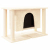 Vidaxl Cat Furniture avec Sisal Scratch Posts 50 cm Crème -Colored