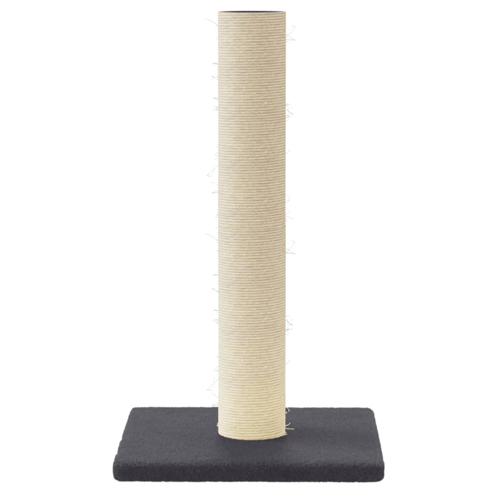 Vidaxl grattant post 22x22x45 cm gris foncé