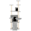 Vidaxl Cat Meubles avec Sisal Scratch Posts 154 cm Gris clair