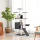 Vidaxl Cat Furniture avec Sisal Scratch Posts 154 cm Gris foncé