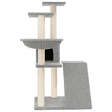 Vidaxl Cat Furniture avec Sisal Scratch Posts 94 cm Gris clair - afbeelding 3