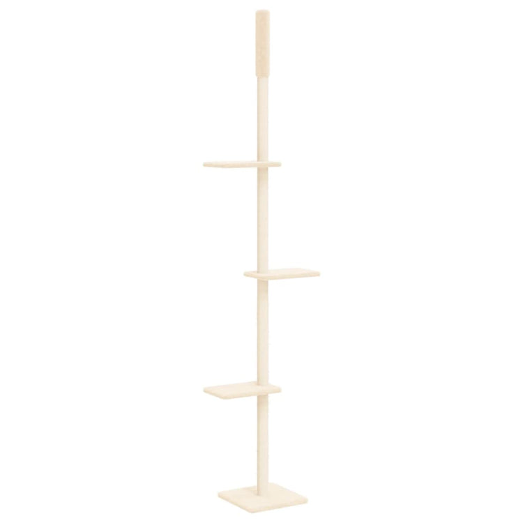 Vidaxl Cat Furniture Floor au plafond 267,5-297,5 cm de couleur crème