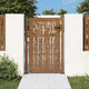 Port vidaxl avec conception en bambou 105x130 cm en acier