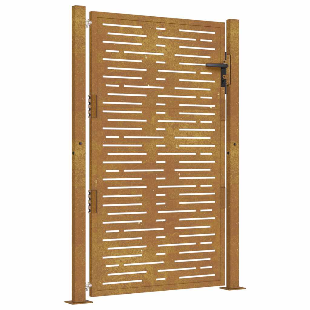 Vidaxl Port Square 105x155 cm Corten Steel