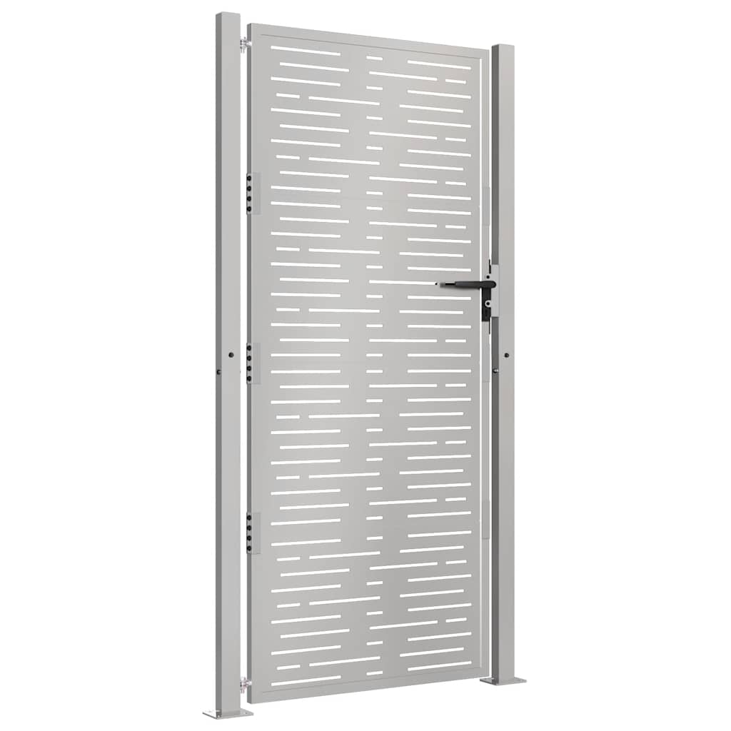 Vidaxl poort 105x180 cm en acier carré