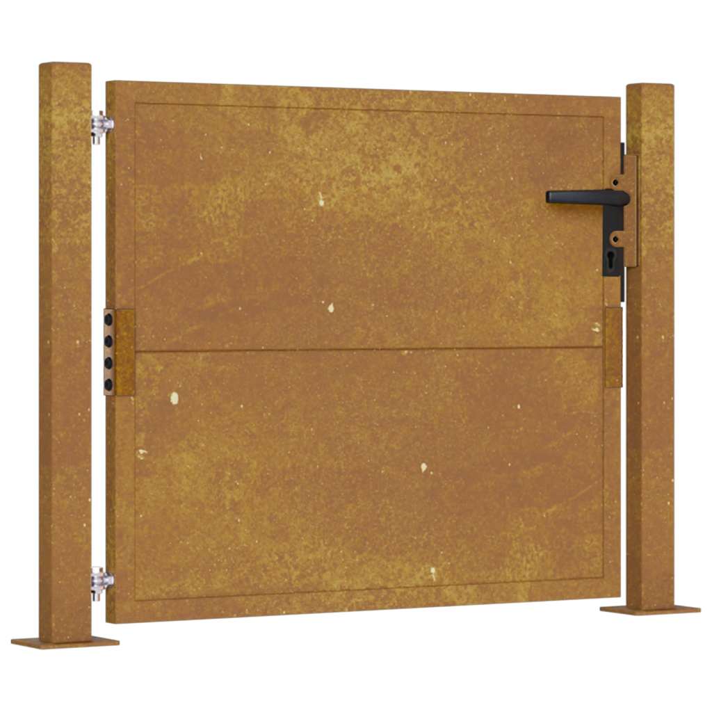 Port vidaxl 105x105 cm Corten Steel