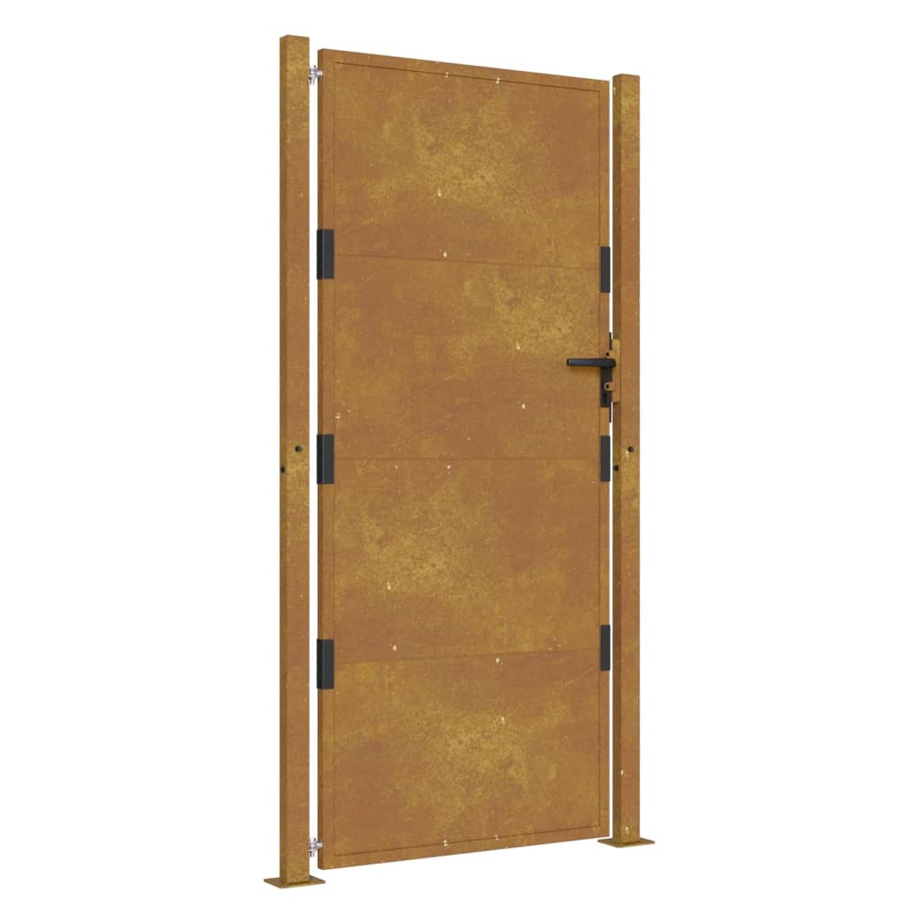 Port Vidaxl 105x180 cm Corten Steel