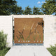 Vidaxl poort 85x100 cm conception d'herbe Cortenstaal