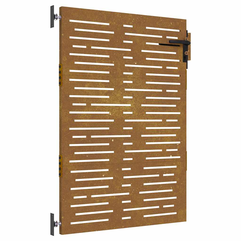 Vidaxl poort 85x125 cm en acier carré