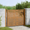 Vidaxl poort 105x105 cm en acier carré