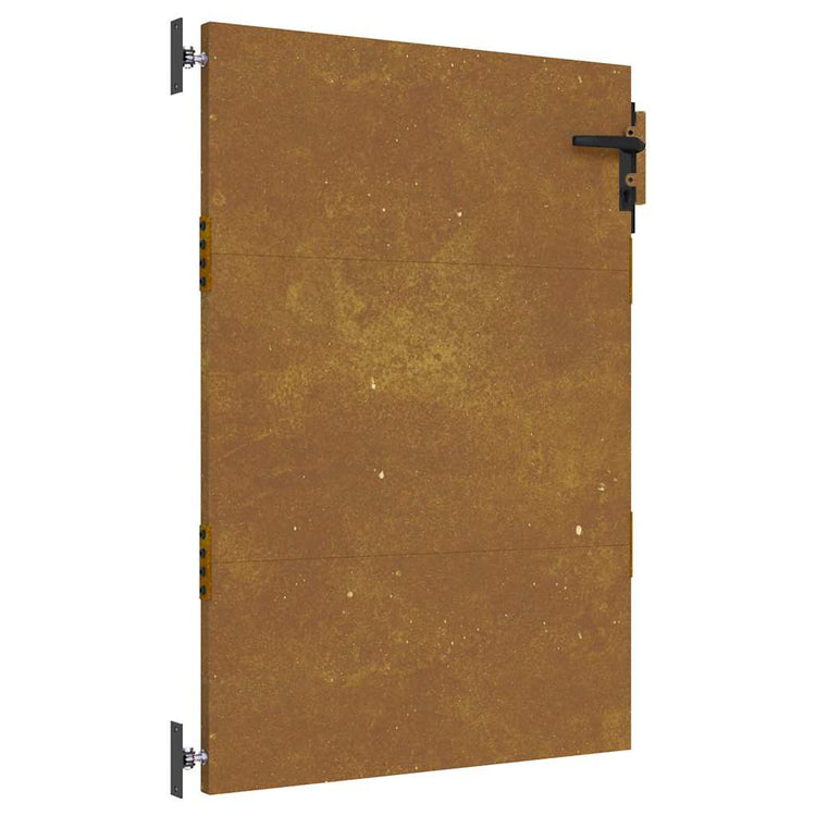 Portail Vidaxxl 85x125 cm acier corten