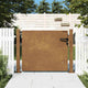 Portail Vidaxxl 100x75 cm acier corten