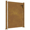 Port vidaxl 105x155 cm Corten Steel