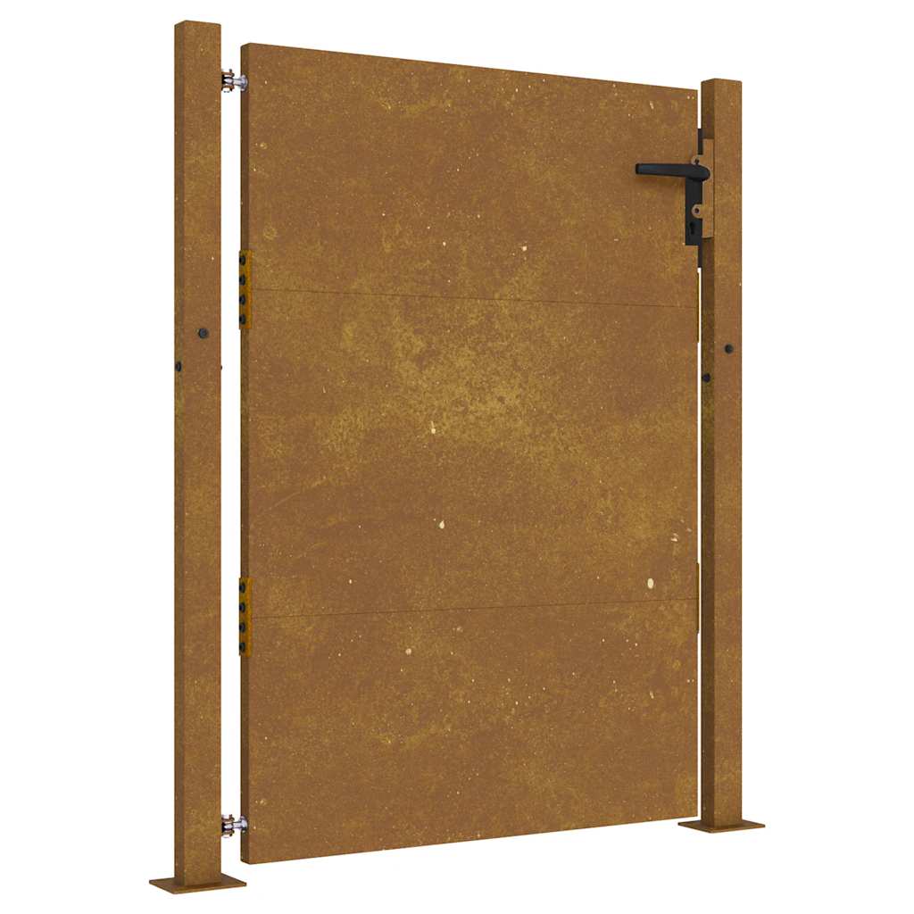 Port vidaxl 105x155 cm Corten Steel