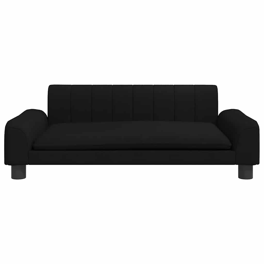 Vidaxl Dog Basket 90x53x30 cm tissu noir