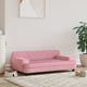 Vidaxl Dog Basket 90x53x30 cm en velours rose