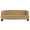 Vidaxl Dog Basket 80x45x30 cm Velvet Brown