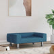 Vidaxl Dog Basket 70x45x26.5 cm Bleu en velours