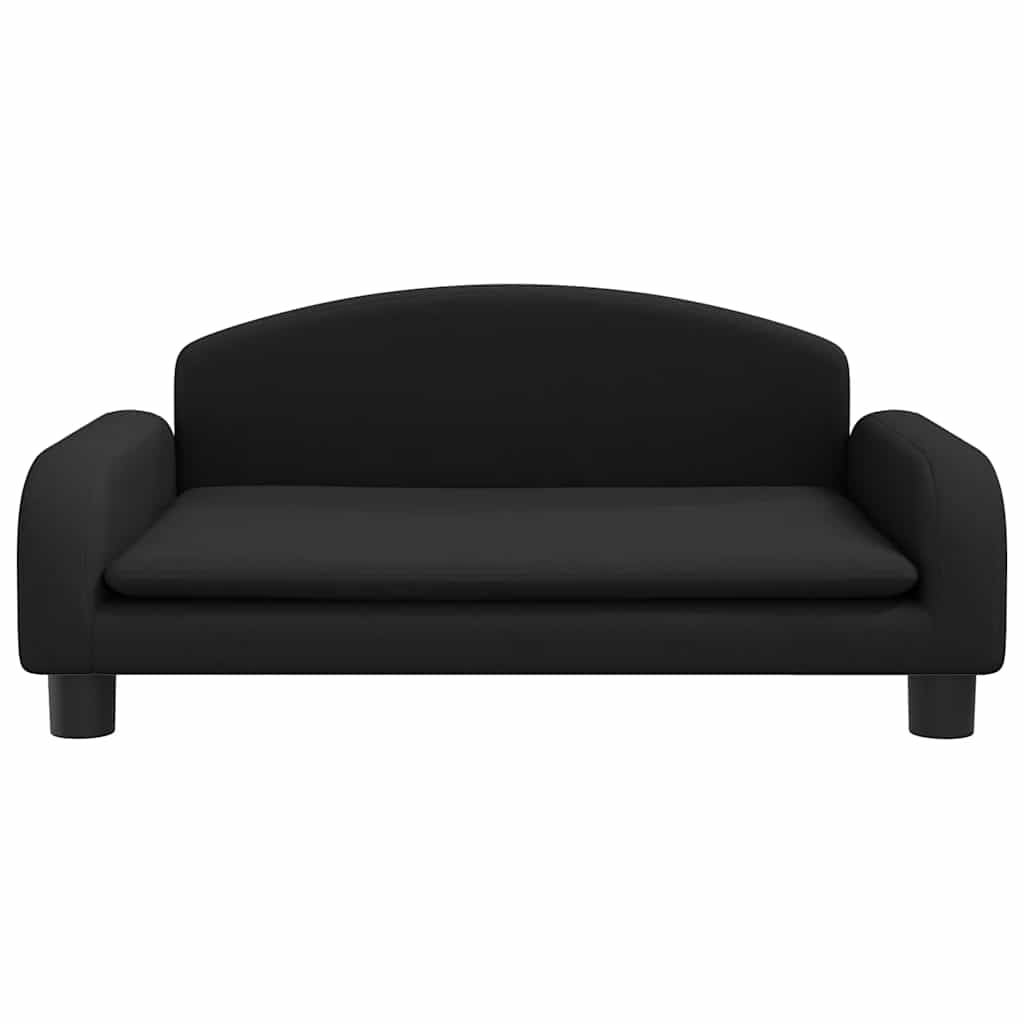 Vidaxl Dog Basket 70x45x30 cm tissu noir
