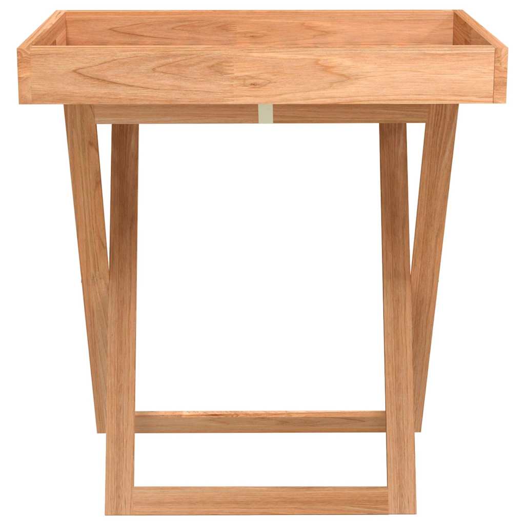 Table du plateau Vidaxl pliable 52x36x56,5 cm Bois de noyer