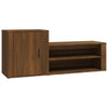 Armoire à chaussures Vidaxl 130x35x54 cm Couleur de chêne brun coupé en bois coupé