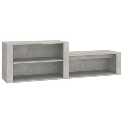 Armoire à chaussures Vidaxl 150x35x45 cm Prix en béton en bois édité