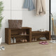 Armoire à chaussures Vidaxl 150x35x45 cm Couleur de chêne brun coupé en bois coupé