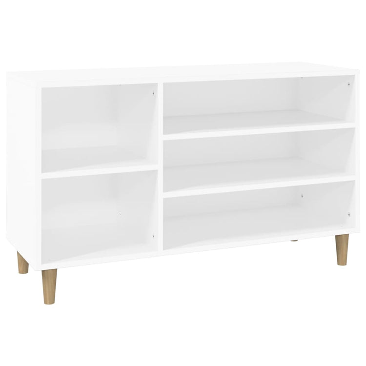 Armoire à chaussures Vidaxl 102x36x60 cm Bois de bois de propriété