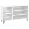 Armoire à chaussures Vidaxl 102x36x60 cm en bois de bois haut blanc